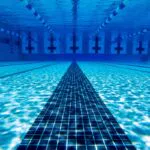 A lap pool.