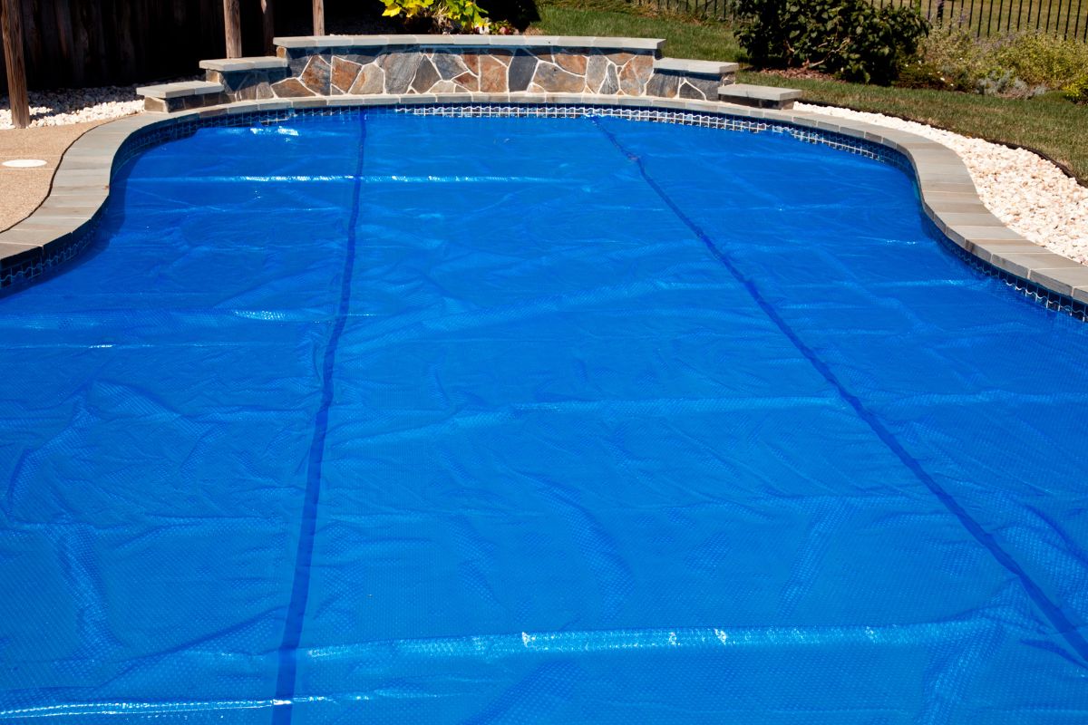 A pool cover pump essentially removes excess water that collects on top of your pool cover.
