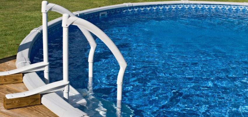The smallest above-ground pool size starts at around 10 feet in diameter or 8 feet by 12 feet in rectangular dimensions but may vary.