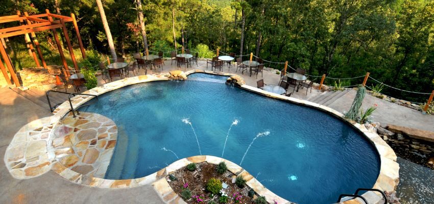 Building a pool in a sloped backyard lets you use the natural landscape to make the area look better. The outcome can be attractive if your property boasts scenic views.