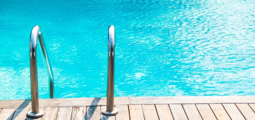 To keep your pool clean and healthy, shock it once a week during peak swimming season or after heavy rain.