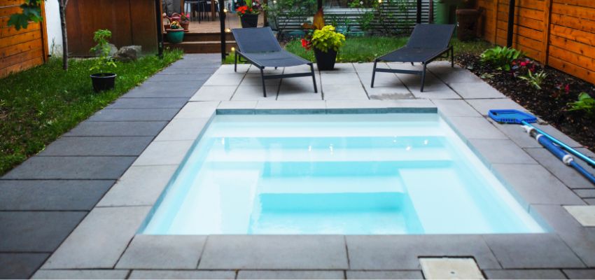 Cocktail pools are known for their compact size and versatility.