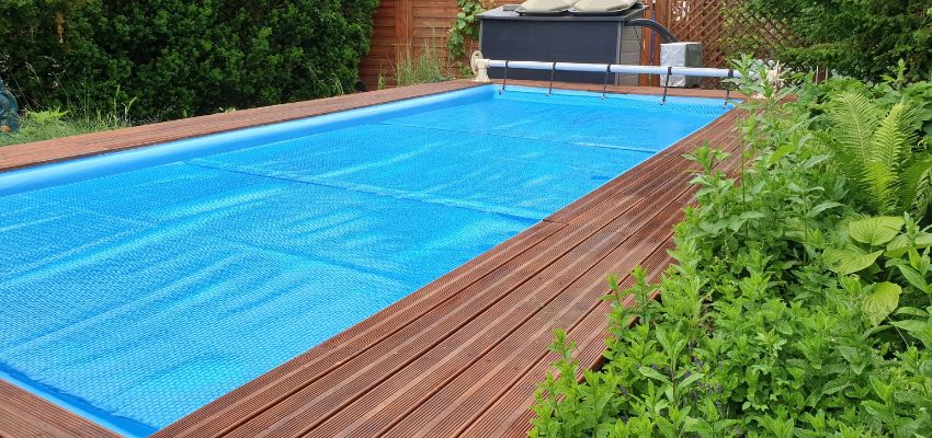 Using a pool cover when not in use, especially for extended periods, minimizes sunlight exposure (which algae thrive on) and keeps out debris.