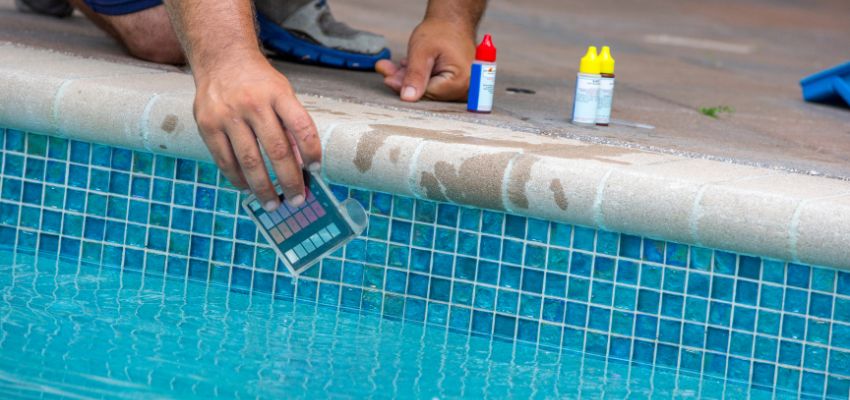 Before adding chemicals, use a reliable testing kit to assess the current pH and alkalinity. This is an essential preliminary measure to determine the precise quantity of muriatic acid required.