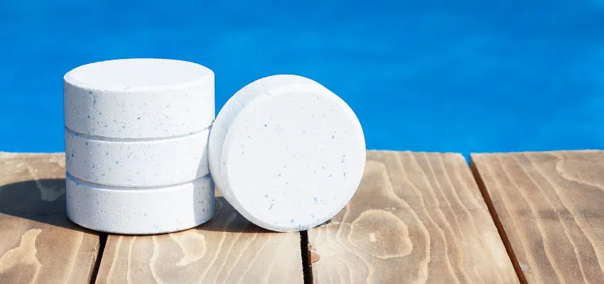 Chlorine tablets are often stabilized with cyanuric acid to prevent sunlight degradation. They offer a convenient, easy-to-handle solid form of chlorine.