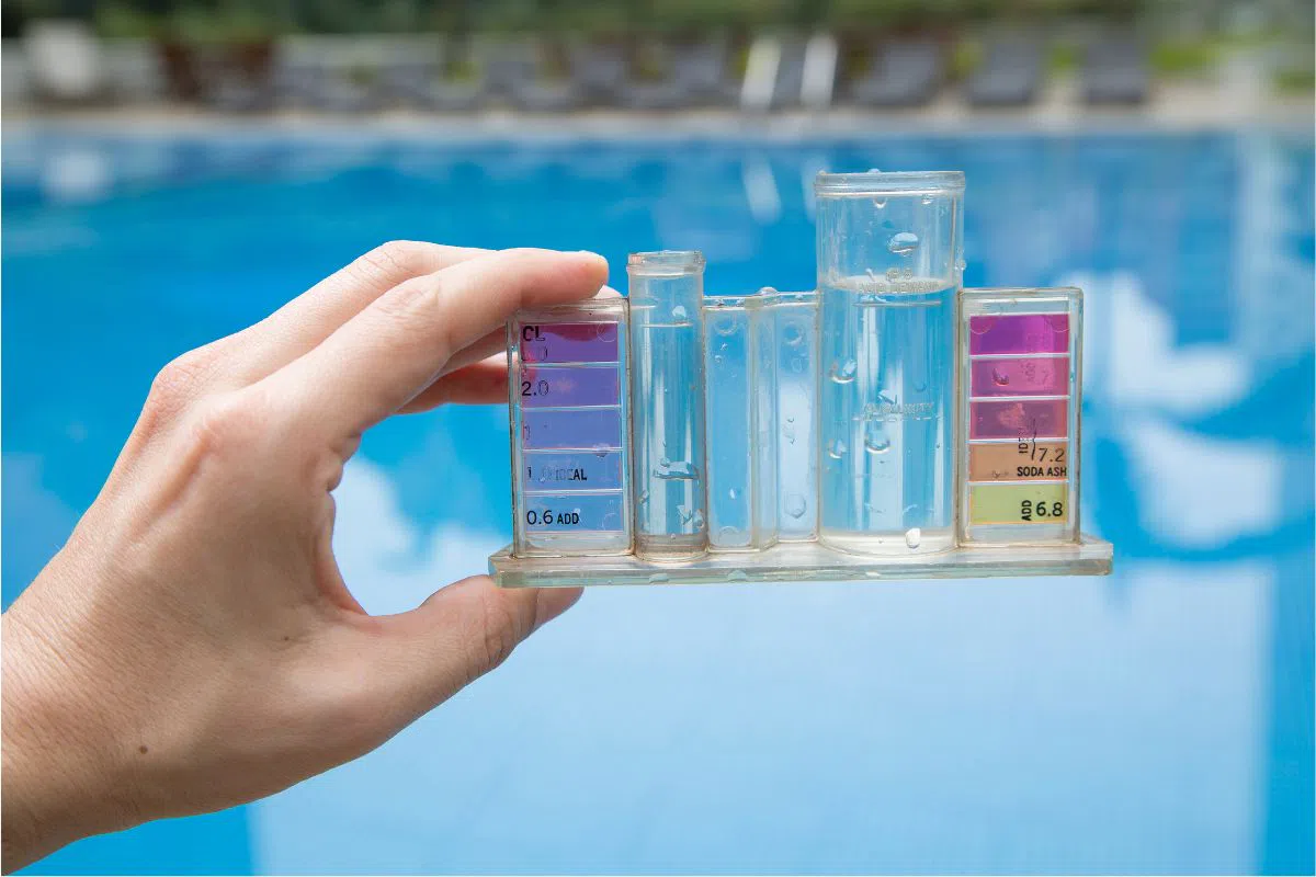 A chlorine test to answer does chlorine increase ph