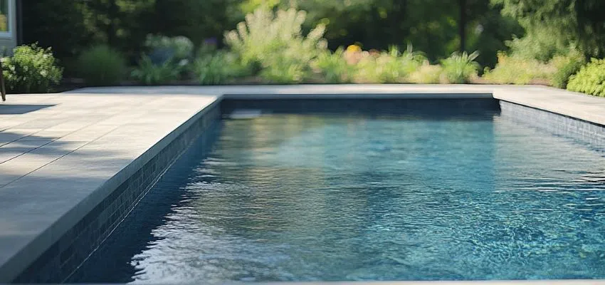 Concrete pavers are slip-resistant, which is crucial for wet areas around the pool.