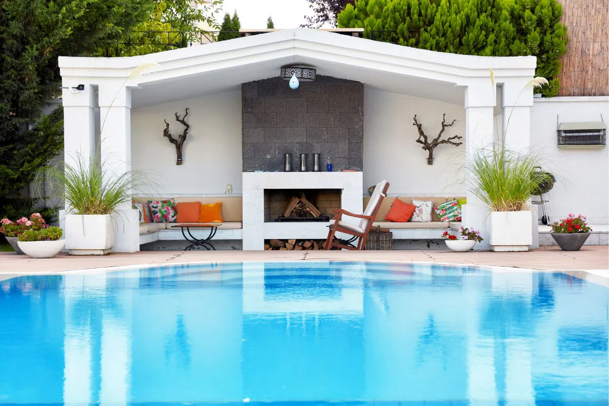 The pool and patio are newly renovated.