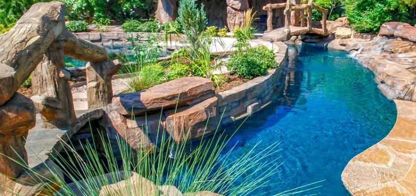 gunite (1) Gunite pools can cost more and take longer to build. They also need more cleaning and care to keep the water balanced and the surface in good shape.